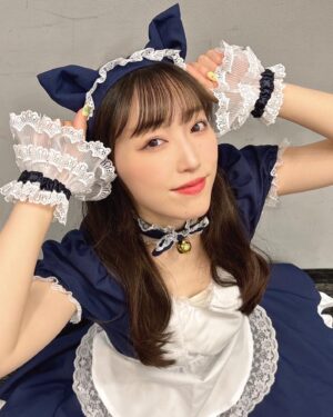 Mizuki Fukumura Instagram - 10月の#ふくの日 は
皆さんと楽しい時間楽しい時間を過ごせました♡

メンバー皆でハロウィンしたよ🕸

私は猫耳メイドならぬ、、、
ウマムスメイド💙🤍

耳がウマ娘みたいでこれにしました🤣

29日、皆さんはいいふくに出会えたかな～？

#73rdシングル #盛りだくさん会
#morningmusume23 #モーニング娘 #morningmusume #モーニング娘23 #譜久村聖 #ウマ娘 #メイド #ハロウィン