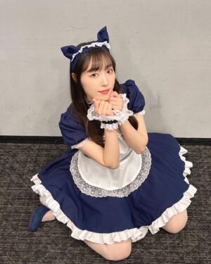 Mizuki Fukumura Instagram - 10月の#ふくの日 は
皆さんと楽しい時間楽しい時間を過ごせました♡

メンバー皆でハロウィンしたよ🕸

私は猫耳メイドならぬ、、、
ウマムスメイド💙🤍

耳がウマ娘みたいでこれにしました🤣

29日、皆さんはいいふくに出会えたかな～？

#73rdシングル #盛りだくさん会
#morningmusume23 #モーニング娘 #morningmusume #モーニング娘23 #譜久村聖 #ウマ娘 #メイド #ハロウィン