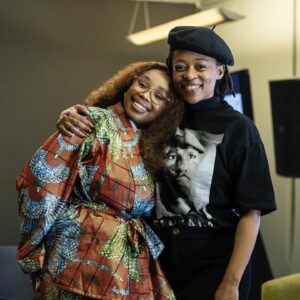 Mmabatho Montsho Instagram - @candicemodiselle🔥🎬 our perfect host. Always a pleasure working with you. Talent, talent, talent.

📸 @toeka_productions