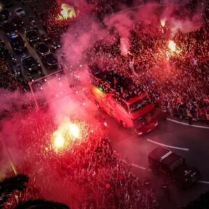 Mohammed Marouazi Instagram - La coupe du monde ????!!!!!! Au Maroc on l'as déjà... Ils savent et nous savons , et ça nous suffit !!!! Bravo les lions ... Allah, Alwatan, Al Malik.
