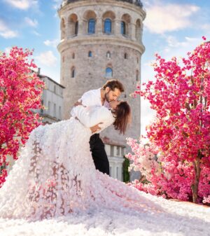 Mohit Hiranandani Instagram - Not your regular Disney prince & princess 🤴👸♥️

Location : @rooftopgalata , Istanbul, Turkey