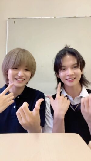 Momose Takumi Instagram - 同じクラスの仲良し✌️ #すばかな先生 #大倉空人