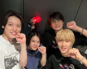 Momose Takumi Instagram - ・
そのしゅんキラキラで会った時人見知りでそうだったあぶねえあぶねえ

M!LKさんのライブおじゃましました〜