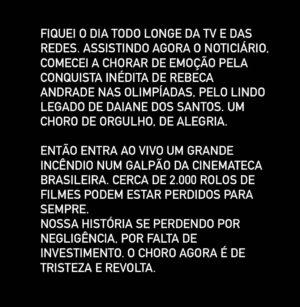 Monica Iozzi Instagram - Brasil… 
@cinemateca.brasileira