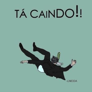Monica Iozzi Instagram - Será que agora vai, gente??? O que mais falta????
#ForaBolsonaro 
Ilustração de @lnicida