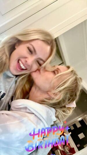 Monica Potter Instagram - Happy Birthday Angel nugget! I am so proud of you! Keep shining your love and light. I love you XO mama. 🎂🎊🎈❤️👼