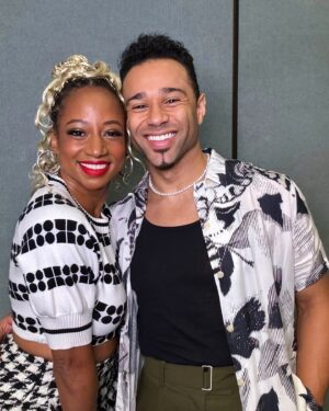 Monique Coleman Instagram - I had SO much fun @disneyd23 — reconnecting with my Disney family…..sharing our favorite memories & learning about what’s in store for the future 🚀💫❣️