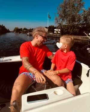 Monique Westenberg Instagram - Dagje op het water