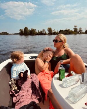 Monique Westenberg Instagram - Dagje op het water
