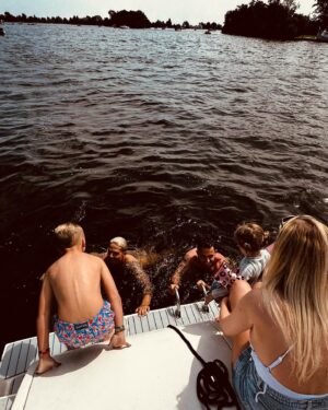 Monique Westenberg Instagram - Dagje op het water