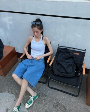 Moon Joo-yeon Instagram - 🍧🌷🍧🌞🍧☀️☀️☀️
icecream in hannam OUCH🥶