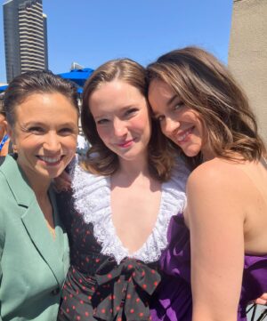 Morfydd Clark Instagram - I met Wynonna and Waverley 🥰