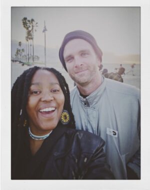 Msaki Instagram - POSTCARDS FROM LA…
LA seems to be a second home now. The Lost Angels keep finding me and every song is a triumph in befriending my shadow. We are getting there 🐌🌸

1. The spot of epiphanies . Next to my fave chair in Malibu.
2. Angel alert! This is Ben. I call him Captain Fractal. He is also the best housemate coz he is fun to host dinners with. We play tennis and pop tennis and hate pickle ball. Eeewwh. 😛
3. The existential dread ( see what I did there) when the chorus ain’t chorusing and the session is 5 to over.
4. Went to @officialmanana ’s listening session and cried. 
5. Stared into the abyss then wrote! 
6. Justin! What a freaking angel. Just go to his profile. Friend of my heart. @wejustwill !
7. Ahh @jesseclegg you sweet angel. Thank you for gifting me @hereisdamian. I am happy to be in this picture I swear. These gents are pretty solid. Chunky broers. 
8. I was pissed off so I took a picture to remember how stupid it is to stay mad.😛 
9. @ryx took me to Gaaa Gaah movement and we danced with strangers in Topanga. 
10. Then we chased a song together. Still chasing. Angel spotted 💜