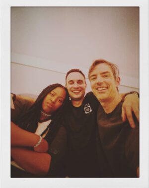 Msaki Instagram - POSTCARDS FROM LA…
LA seems to be a second home now. The Lost Angels keep finding me and every song is a triumph in befriending my shadow. We are getting there 🐌🌸

1. The spot of epiphanies . Next to my fave chair in Malibu.
2. Angel alert! This is Ben. I call him Captain Fractal. He is also the best housemate coz he is fun to host dinners with. We play tennis and pop tennis and hate pickle ball. Eeewwh. 😛
3. The existential dread ( see what I did there) when the chorus ain’t chorusing and the session is 5 to over.
4. Went to @officialmanana ’s listening session and cried. 
5. Stared into the abyss then wrote! 
6. Justin! What a freaking angel. Just go to his profile. Friend of my heart. @wejustwill !
7. Ahh @jesseclegg you sweet angel. Thank you for gifting me @hereisdamian. I am happy to be in this picture I swear. These gents are pretty solid. Chunky broers. 
8. I was pissed off so I took a picture to remember how stupid it is to stay mad.😛 
9. @ryx took me to Gaaa Gaah movement and we danced with strangers in Topanga. 
10. Then we chased a song together. Still chasing. Angel spotted 💜