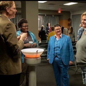 Murray Hill Instagram - Meet FRED ROCOCO (the guy in the blue suit!) So excited this show is coming soon! 🎉
...
Find your people. Find your voice. From executive producers @cstraussy @markduplass @jayduplass 
#SomebodySomewhere starring @bridgeteverett ✨✨premieres on @hbo @hbomax Winter '22. Created @fancyboslady @pthureen starring @boomboomhiller @marycgarrison @mercedeswhite22 & more. DP @shanahaganasc Suit: @thetailorynyc #showbiz