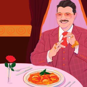 Murray Hill Instagram - Ciao! Thank you @ediblemanhattan @ediblebrooklyn for sharing my favorite place in Brooklyn! 🍝

My New York Food: Murray Hill
🇮🇹 @bamontesrestaurant 

In my comedy act, I love to say, “I’m half-Italian… ” and grab my belly, give it a li’l jiggle, “… this half!” My one true love has always been Italian food. I can thank my Nana for introducing me to lasagna, ravioli, pizza, and pizzelles. Just so you know, pizzelles contain the four major food groups: flour, butter, oil, and sugar.

I’ve lived in Brooklyn more than half of my life, and every time I walk into the old-school neighborhood Italian joint Bamonte’s, I’m transported right back to being a kid (over) eating pasta with my Nana. Brooklyn has changed so much, but Bamonte’s remains the same. Next time you go, look in the corner—you just might see me, an adult kid, smiling ear to ear enjoying handmade raviolis.

Tell ’em Murray sent ya.

Illustration: @malloryheyer