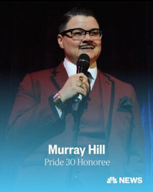 Murray Hill Instagram - Honored to be honored! Stay hydrated out there pals! 👑 From @nbcout - Drag king Murray Hill has been an essential figure in New York’s late-night cabaret scene for decades, but he’s become a household name over the last few years, with regular cameos on queer-friendly TV comedies. Last year, the industry veteran was cast in HBO's "Somebody Somewhere," and he’s the host of Hulu’s newly launched “Drag Me to Dinner” faux competition show 🤵🏻‍♂️
Visit 🔗 in b!o for full Pride 30 list of the most iconic and influential drag performers in modern history. #showbiz
