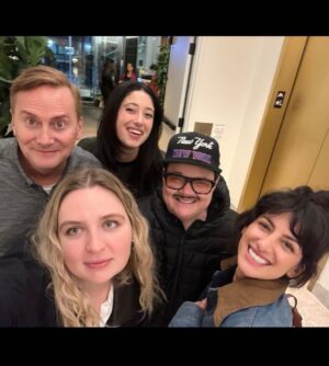 Murray Hill Instagram - Holy shit! Excited to share with you that I'm gonna be in my hero's @paulfeig new film 💵GRAND DEATH LOTTO 💰starring one-and-only @awkwafina, @johncena, @simuliu and an incredible cast & crew. Showbiz!!! 📷 @patrickjamesmiller