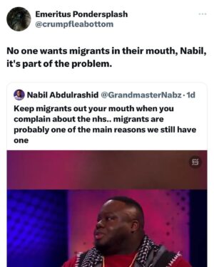 Nabil Abdul Rashid Instagram - Do not heckle me… a short story told in pictures and tweets.  #leaveimmigrantsalone