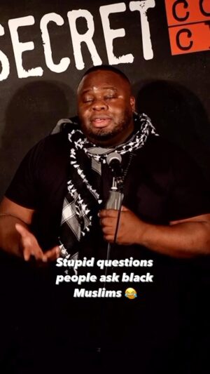 Nabil Abdul Rashid Instagram - lol stupid questions people ask black Muslims.. #purplepillcomedytour TAPED FINALE IN CROYDON!! Check my bio for ticket links!!!
