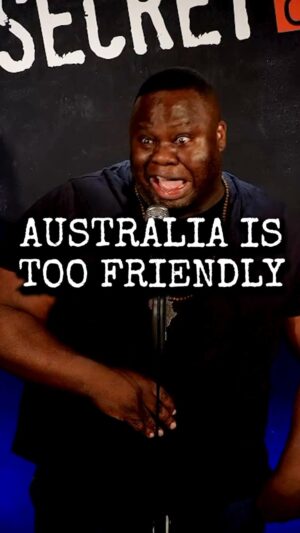 Nabil Abdul Rashid Instagram - Australia Is Too Friendly with @manlikenabz 

#topsecretcomedyclub #ukstandup #standupcomedy #britishcomedy #britishhumour #southlondon #cultureshock #aussie #australia #australiancomedy #gday #gdaymate