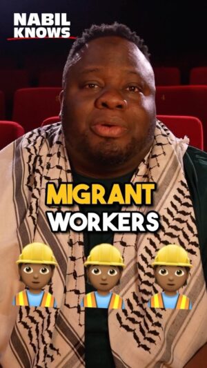 Nabil Abdul Rashid Instagram - #nabilknows about the migrant worker conditions!!