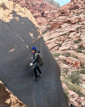 Nalle Hukkataival Instagram - @dawoods89 trying Vantablack - rad little 8B I opened last winter ⚫️ @BLACKdiamond @lasportivagram