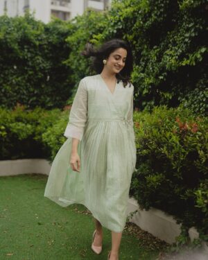 Namitha Pramod Instagram - Dreamy 🧡
📷: @merin__georg 
Styled by : @rashmimuraleedharan 
Wearing : @silpaa.in