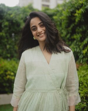 Namitha Pramod Instagram - Dreamy 🧡
📷: @merin__georg 
Styled by : @rashmimuraleedharan 
Wearing : @silpaa.in