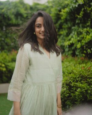 Namitha Pramod Instagram - Dreamy 🧡
📷: @merin__georg 
Styled by : @rashmimuraleedharan 
Wearing : @silpaa.in