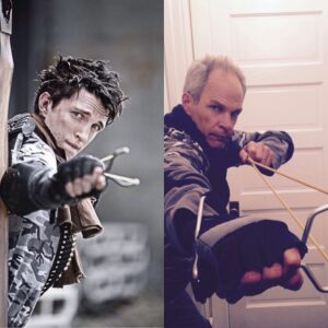 Nat Zang Instagram - My dad as 10k... #thisismyfuture #znation #halloween #syfy