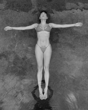 Natalia Cordova-Buckley Instagram - someone really special told another really special someone to…JUST FLOAT.
so here we are…doing just that. 
🫀 Ava.