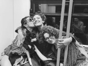 Natalia Tena Instagram - 4 days celebrating Sam our Man and Soraya our Brazilian Reina’s 40th. We had our own London Glastonbury, our glasses were never empty, our BBQ was always full, the sound system never stopped, the rain never came. Cannot believe the inappropriate amount of love I feel for all these animals in my life.