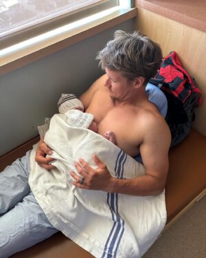 Natalie Krill Instagram - Our little twin boys arrived early on July 4th. 
Our hearts are full and our family is complete. 💙💙💙