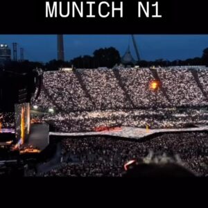 Natalie Peterson Instagram - MUNICH! Never did I think I would get to perform for an artist that could not only sell out a stadium of 75,000 people but ALSO fill the entire hill behind the stadium with 50,000 more. Thank you for showing up and closing out our time in Germany in such a memorable way. We had the time of our lives with you 💜

#erastourmunich #tstheerastour #munich #germany #erastourdancers #1989 #style #ttpd #sohighschool