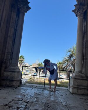 Natasha Leggero Instagram - Trying to enjoy myself in Italy while simultaneously avoiding sun damage!