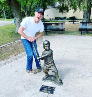 Nate Richert Instagram - My impression of a little league coach. #minnesota