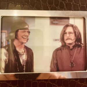 Nate Richert Instagram - I loved every second I was in the presence of Martin Mull. He never failed to crack me up when he went off script; you can see the accomplishment in his face. I got to spend a lot of time with him back then. We played guitar together in our down time, watched some ball games on TV in his art studio, and even built a set of dining room chairs in his garage. Neither of us had built a chair before and they turned out just as beautiful as they were uncomfortable to sit in. I’ll always think about him and smile. RIP.