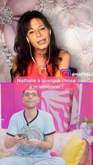 Nathalie Andreani Instagram - Nathalie a quelque chose à m’annoncer 🤔 #samzirah #interview #talkshow #nathalie @nathalie_andreani_lavilla2