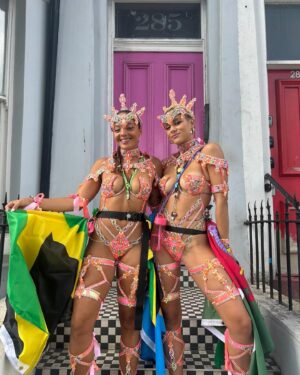 Nathalie Emmanuel Instagram - CARNIVAL WE LOVE YOU! 

airam_tribe x @iamxtreme_carnival for @nhcarnivalldn wearing @tiffanni_t’s BEAUTIFUL costumes. THANK YOU!

Jumping with your crew, jumping with new friends, connecting to the culture, whinin’ up your waist, and TAKING UP SPACE. Carnival was always about resistance, defiance and liberation! I could cry at the joy and love that I experience at carnival every year… and by the way… 🗣️WE’RE NOT GOING ANYWHERE! 

Stay BeYOUtiful… until next year 🥲🥹 🇱🇨🇩🇲#NottingHillCarnival2024 #Day2 #airamtribe@#XtremeCarnival #LucianCarnival #itsinmydna #proud