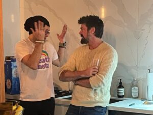 Nathan Mitchell Instagram - More Season 4 Shennanigans 🍻🤪🌨️💫🍕🎂 #theboystv