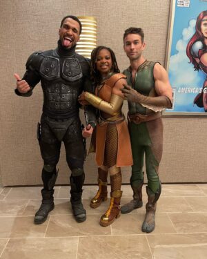 Nathan Mitchell Instagram - What do you mean lobotomizing herself?? 🧠

#theboystv #newnoir #bros #supersmash