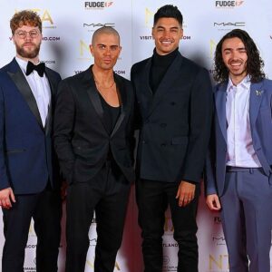 Nathan Sykes Instagram - Lovely night @officialntas. It was a pleasure to be a small part of Toms powerful documentary, massive thanks to everyone who took time out of their day to vote ❤️