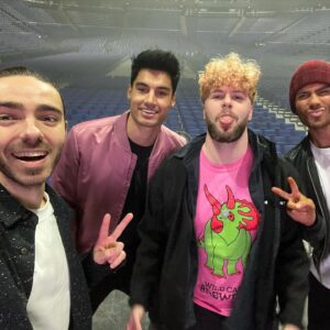 Nathan Sykes Instagram - Played a show at the O2 with a few mates tonight … Thank you London for being so wonderful @thewantedmusic