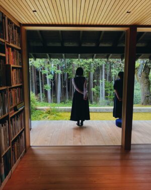 Nawapol Thamrongrattanarit Instagram - donkou kissafang , kyoto // a private library where offers you a book , a drink , cypresses and silence. Sitting there for 2 hrs seems like sleeping in timeless room.