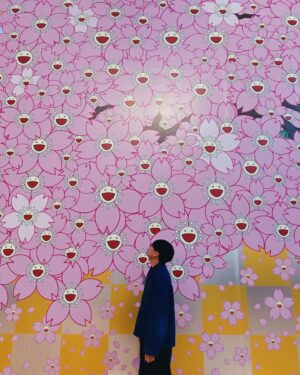 Nawapol Thamrongrattanarit Instagram - in the world of takashi murakami the artist who knows the past , the present and the future at once. His First exhibition in Japan’s public museum in 21 years . His self-written description on his works in the exhibition is fun. He lets us how he thinks while producing the piece , how he deals with the budget , how hard this exhibition get funding - sponsorship and etc. 

it’s especially good to see his sculptor because you can notice small details that you never spot it online. / the great show from the great artist
#kyoto