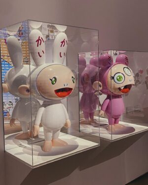 Nawapol Thamrongrattanarit Instagram - in the world of takashi murakami the artist who knows the past , the present and the future at once. His First exhibition in Japan’s public museum in 21 years . His self-written description on his works in the exhibition is fun. He lets us how he thinks while producing the piece , how he deals with the budget , how hard this exhibition get funding - sponsorship and etc. 

it’s especially good to see his sculptor because you can notice small details that you never spot it online. / the great show from the great artist
#kyoto