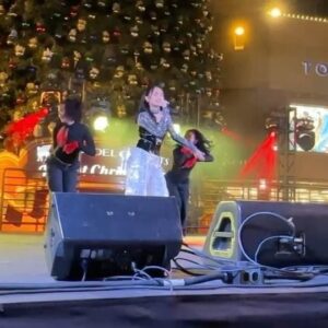 Nayah Damasen Instagram - My Christmas performances from @citadel_outlets & @outletssc ❤️ thank you so much for having me!! 

CHECK OUT my cover of “Last Christmas” on all streaming platforms!!😘

@saydizzle my beautiful choreographer, thank you for caring about this show just as much as I did and putting your all into each performance. Also for doing my hair and makeup for San Clemente ;)
HMU for Citadel: @karissa_symmons 
Photographer: @photosbykathlyn 
Stylist: @thisisme_ladyd
