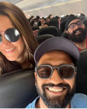 Neha Dhupia Instagram - The many moods of #badnewz …. For the real footage it’s at a theatre 🎭 near you 😍♥️😛