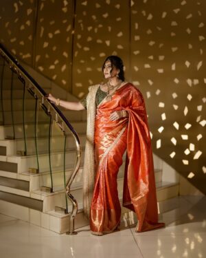 Neha Saxena Instagram - Neha Saxena @nehasaxenaofficial radiates timeless beauty in our Kanchipuram saree, her elegance and poise perfectly complementing the saree’s rich tradition✨

@midhun.mohan_ 
@teamnehasaxena 
@gmfldubai 
@draping_damini 
@alameen_fashion_jewels

#gmfl  #dubai🇦🇪 #dubai #fashionshow #nehasaxena #teamnehasaxena #parimalmehta #lokeshsharma #bollywood #actress #movie #malayalamcinema #malayalam #cinema #celebrity
